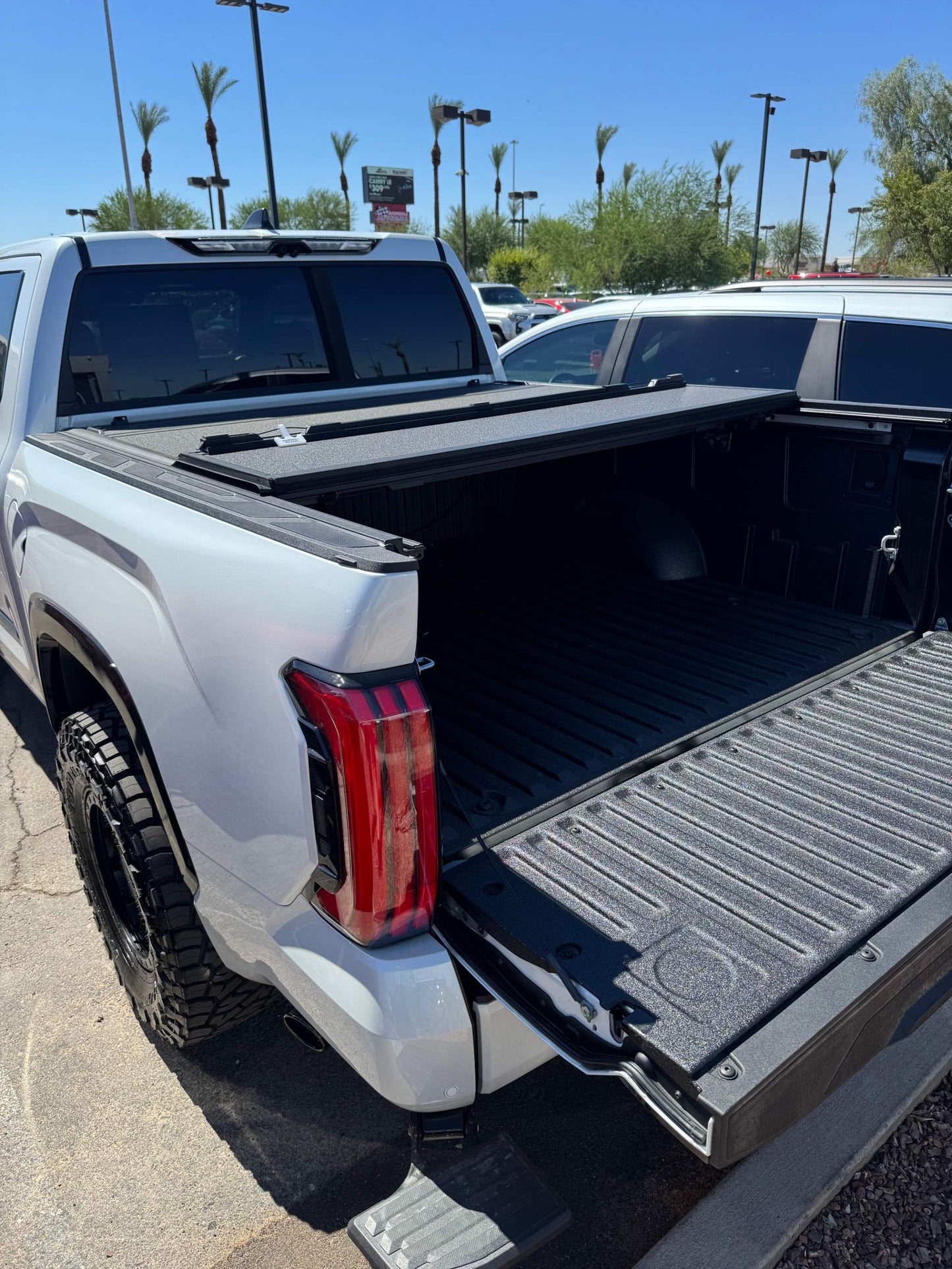 Tri-Fold Hard Tonneau Cover (Dealer Installed)