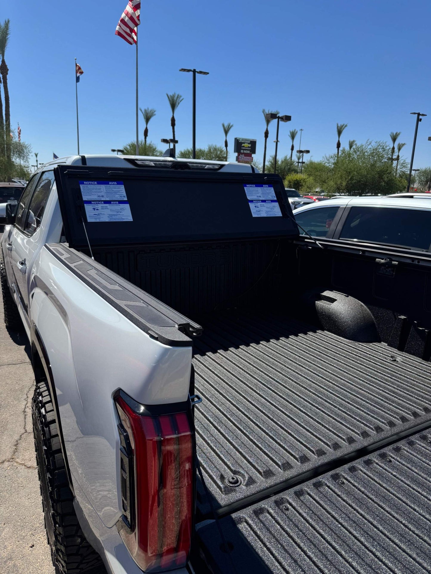 Tri-Fold Hard Tonneau Cover (Dealer Installed)