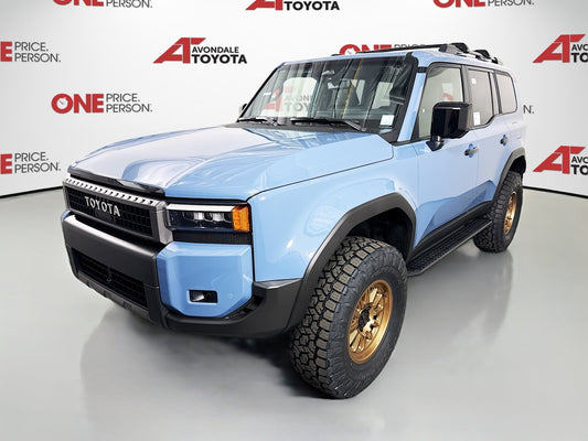 2026-2027 Toyota Land Cruiser with dealer-installed 2.5" lift kit for enhanced off-road clearance and performance