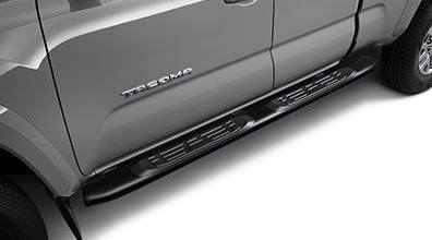 2012-2023 Tacoma truck with durable dealer-installed side step for easy access and style