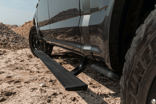2012-2021 Toyota Tundra with factory-quality dealer-installed side steps for secure footing and OEM look