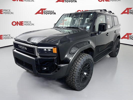 2026-2027 Toyota Land Cruiser with Bilstein 2.0 6112/6100 lift system installed by dealer for enhanced off-road performance