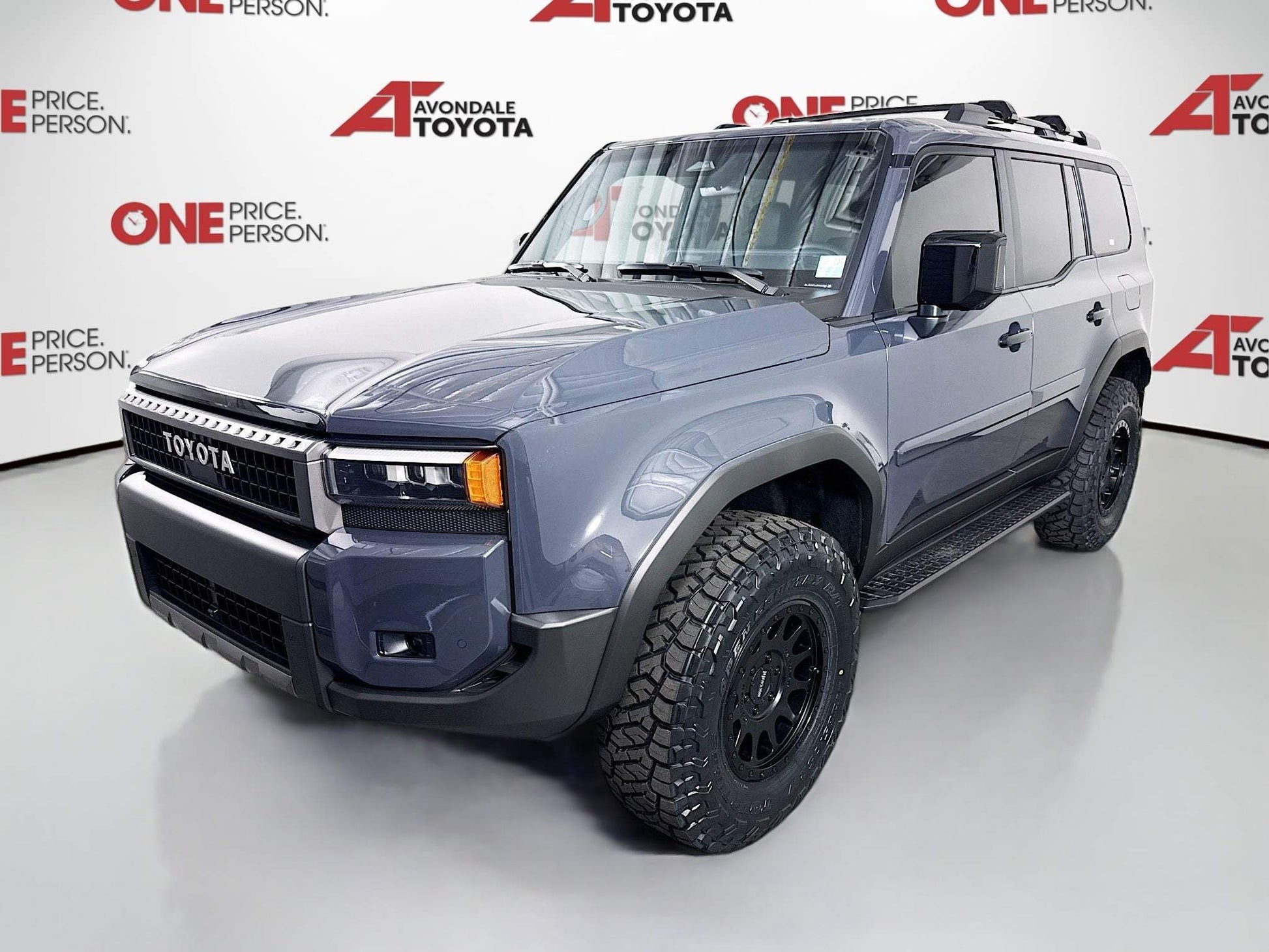 2026-2027 Toyota Land Cruiser with 1.5 inch front level lift kit installed by dealer